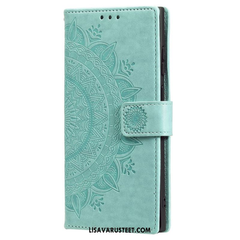 Kotelot Samsung Galaxy S25 5g Mandala-aurinkonauhalompakko