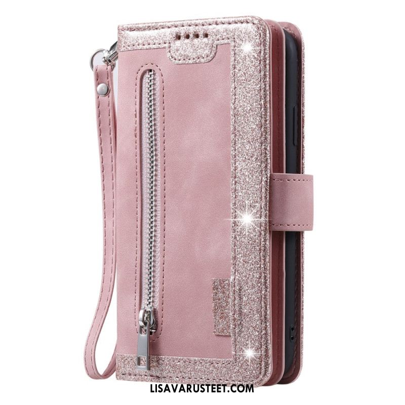 Kotelot Samsung Galaxy S25 5g Puhelinkuoret 9 Kortin Lokeron Lompakko Nauhalla