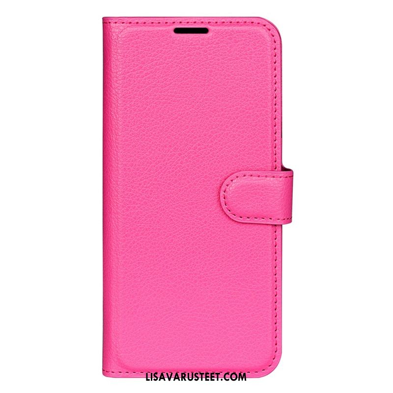 Kotelot Samsung Galaxy S25 5g Puhelinkuoret Klassinen Litsikuvioinen Keinonahka