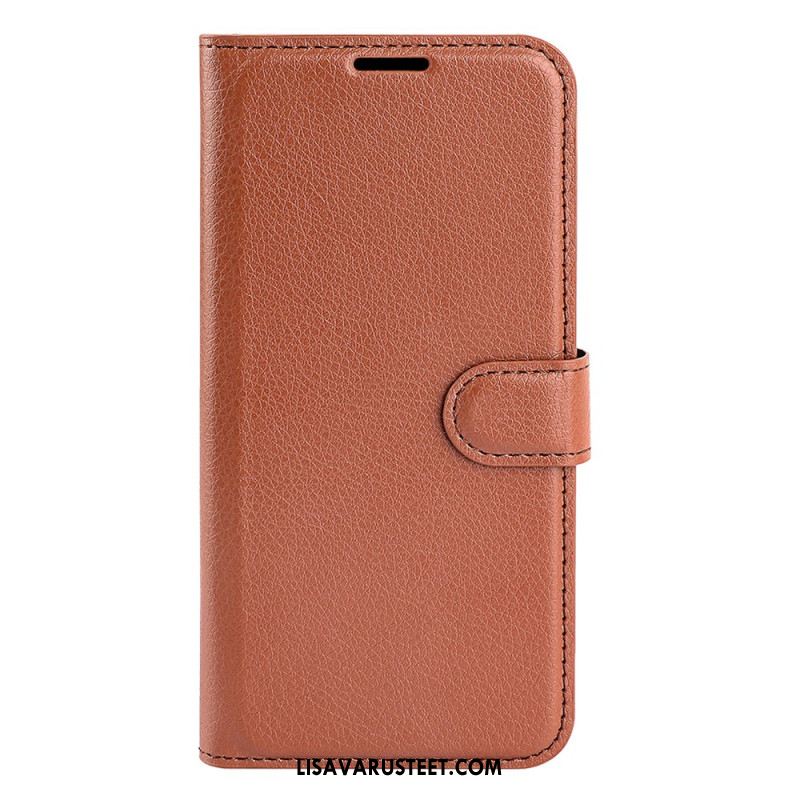 Kotelot Samsung Galaxy S25 5g Puhelinkuoret Klassinen Litsikuvioinen Keinonahka