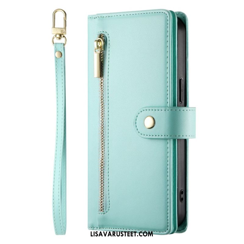 Kotelot Samsung Galaxy S25 Fe Lompakko Ja Hihnat Suojakuori