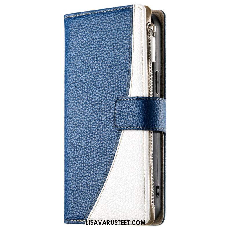 Kotelot Samsung Galaxy S25 Fe Puhelinkuoret Nahkainen Vetoketjullinen Lompakko Hihnoilla