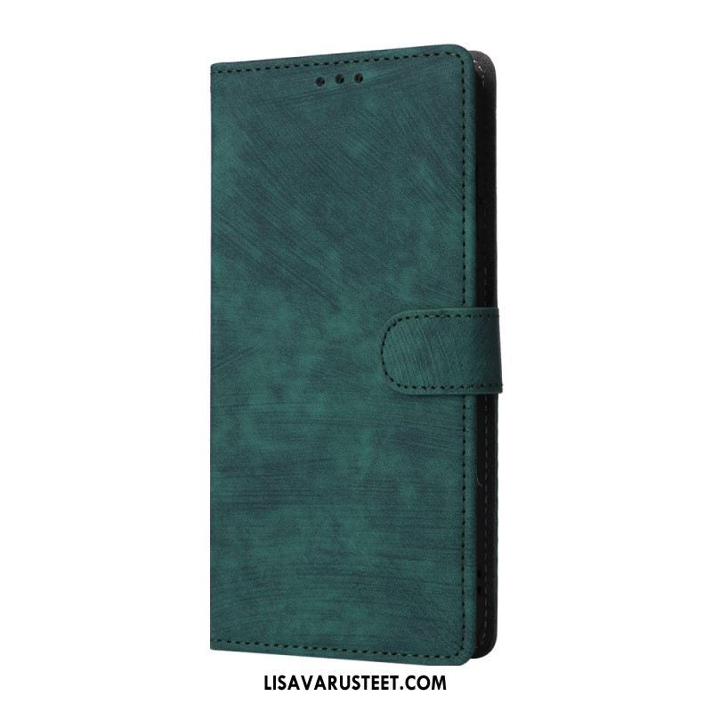 Kotelot Samsung Galaxy S25 Fe Rfid-suojattu Mokkanahkaefekti