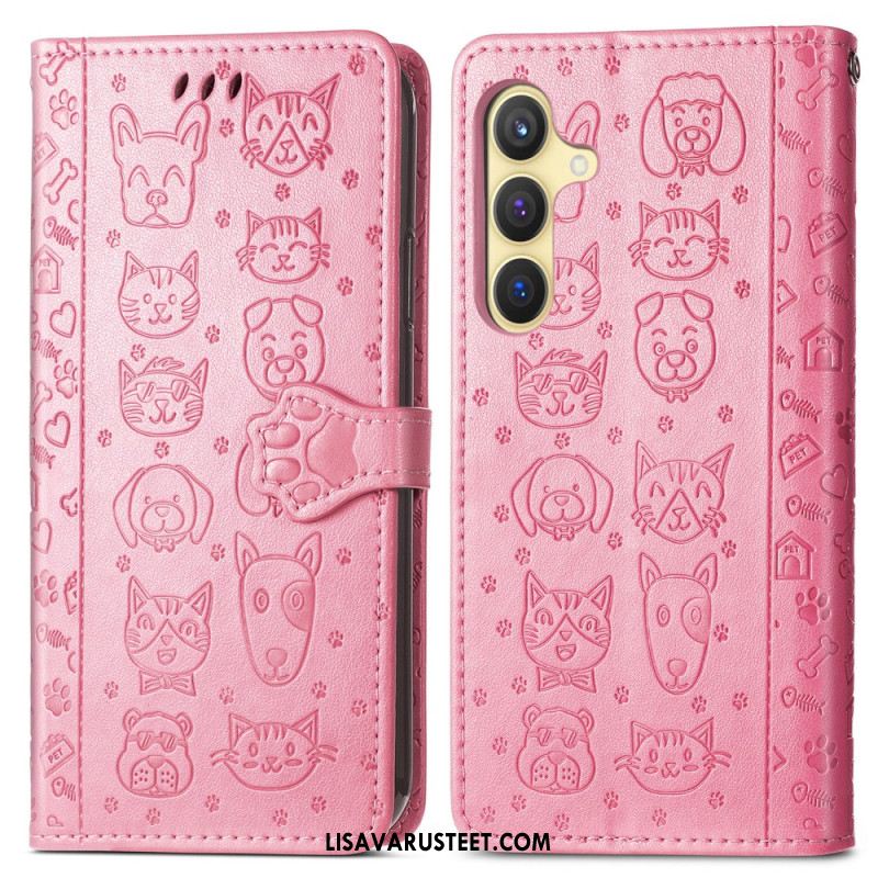 Kotelot Samsung Galaxy S25 Plus 5g Animoidut Eläimet