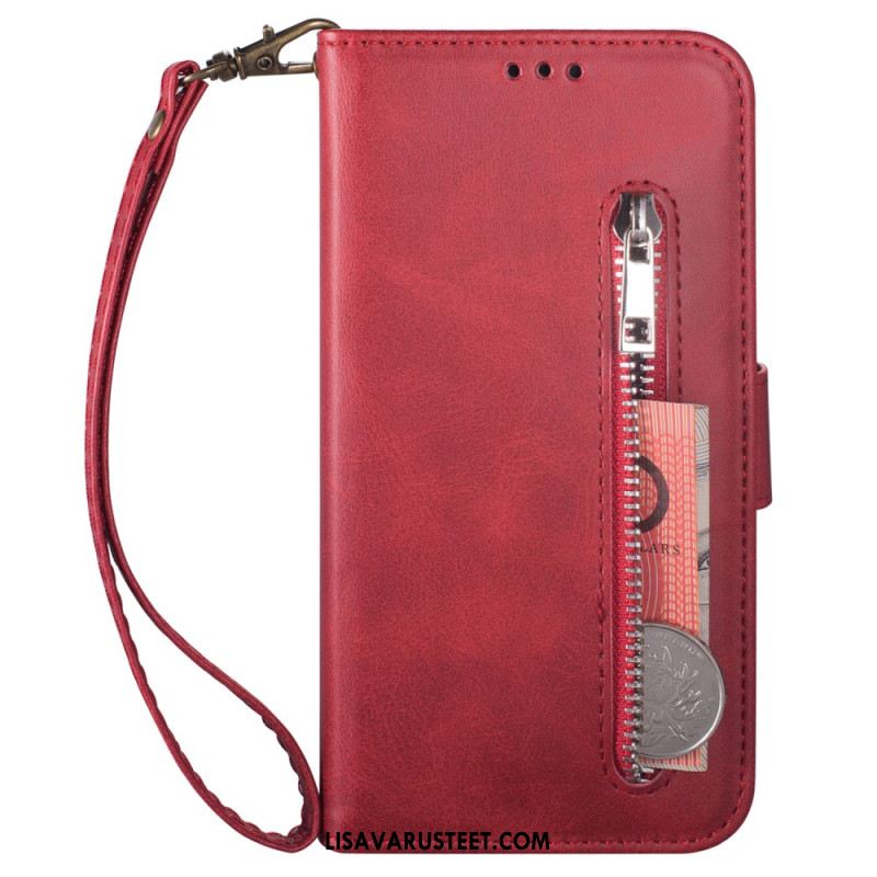 Kotelot Samsung Galaxy S25 Plus 5g Kolikkokukkaro Ja Hihna