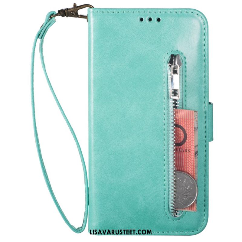 Kotelot Samsung Galaxy S25 Plus 5g Kolikkokukkaro Ja Hihna