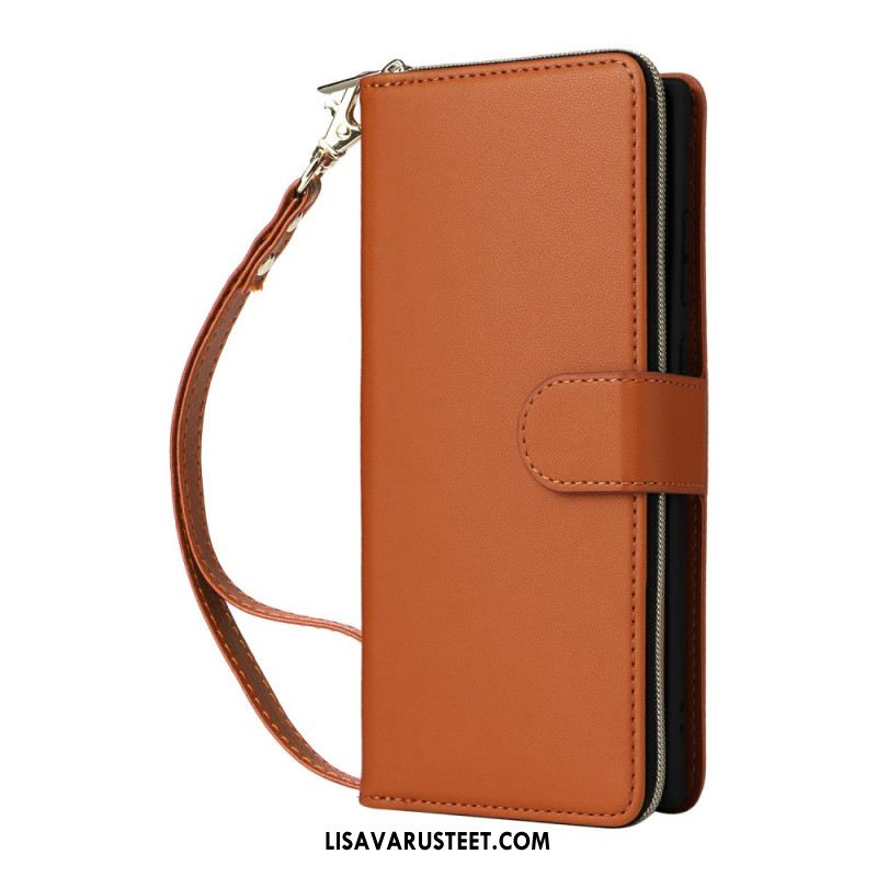 Kotelot Samsung Galaxy S25 Ultra 5g 9 Korttipaikkaa Hihnalla