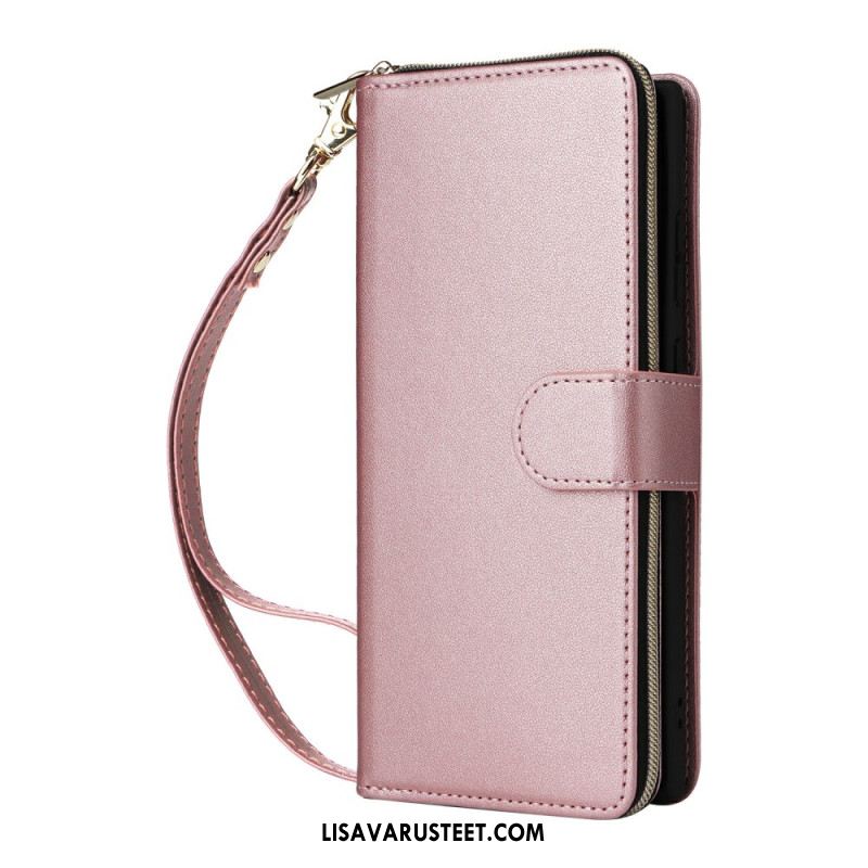 Kotelot Samsung Galaxy S25 Ultra 5g 9 Korttipaikkaa Hihnalla