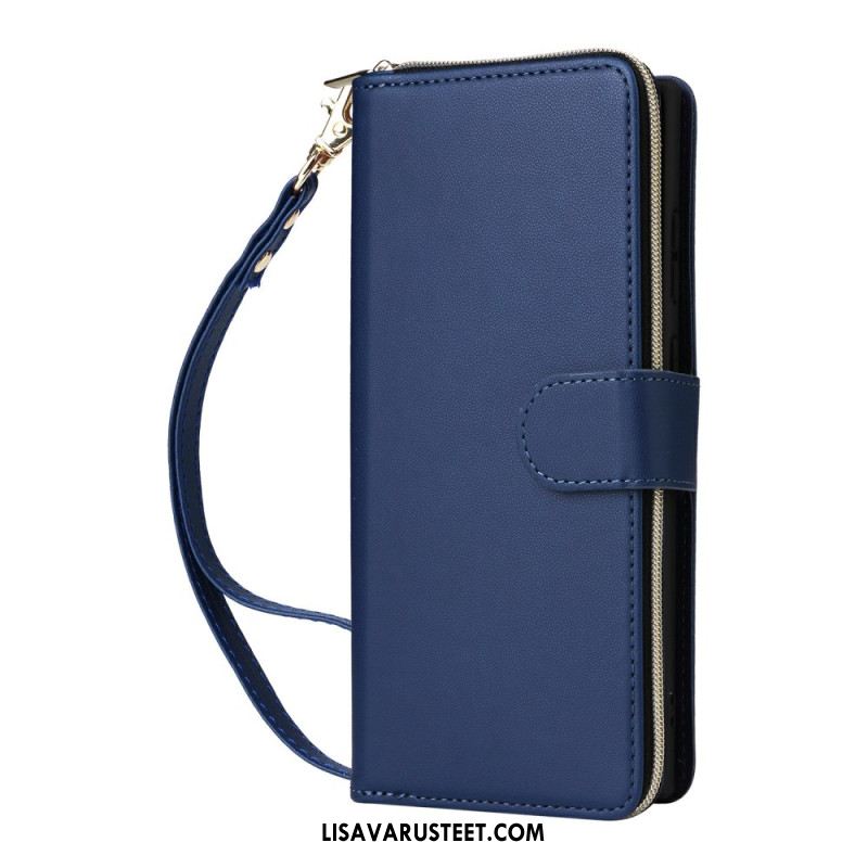 Kotelot Samsung Galaxy S25 Ultra 5g 9 Korttipaikkaa Hihnalla