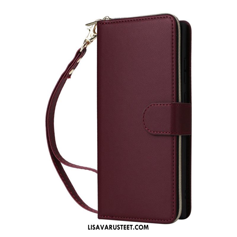 Kotelot Samsung Galaxy S25 Ultra 5g 9 Korttipaikkaa Hihnalla