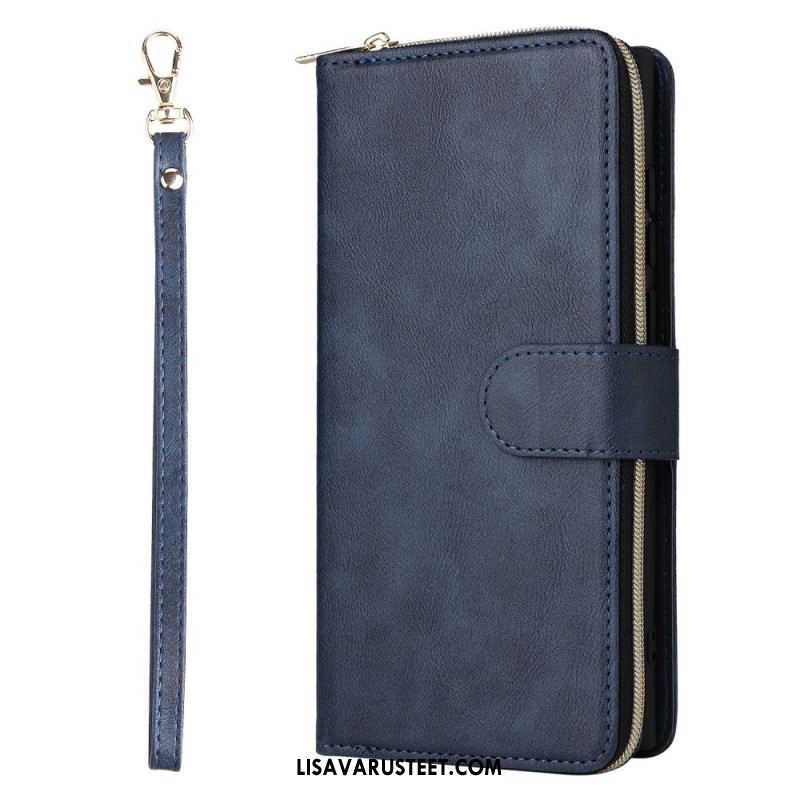 Kotelot Samsung Galaxy S25 Ultra 5g Puhelinkuoret Vetoketjullinen Ja Hihnallinen Tasku