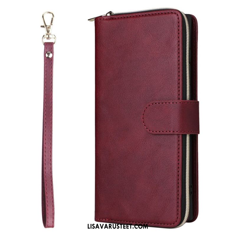 Kotelot Samsung Galaxy S25 Ultra 5g Puhelinkuoret Vetoketjullinen Ja Hihnallinen Tasku