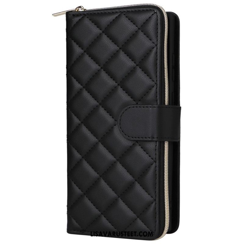 Kotelot Samsung Galaxy S25 Ultra 5g Tikattu Lompakko Hihnalla Ja Olkahihnalla