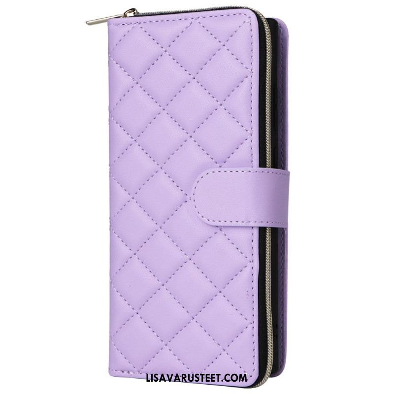 Kotelot Samsung Galaxy S25 Ultra 5g Tikattu Lompakko Hihnalla Ja Olkahihnalla