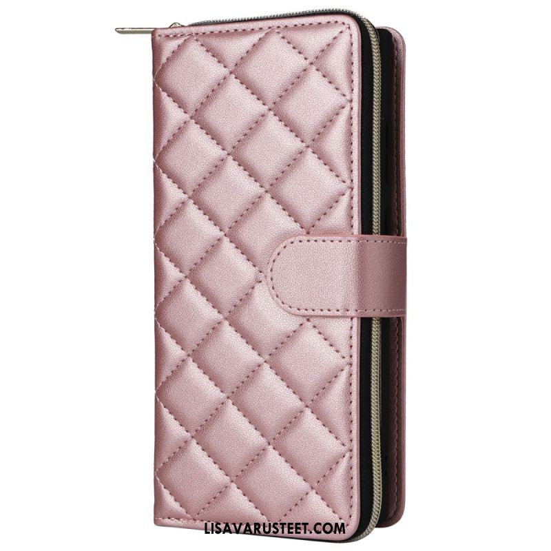 Kotelot Samsung Galaxy S25 Ultra 5g Tikattu Lompakko Hihnalla Ja Olkahihnalla