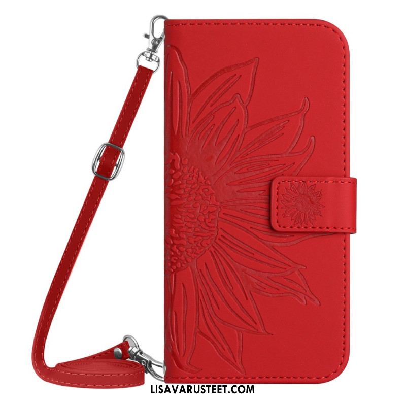 Kotelot Samsung Galaxy S26 Auringonkukkakuvio Olkahihnalla