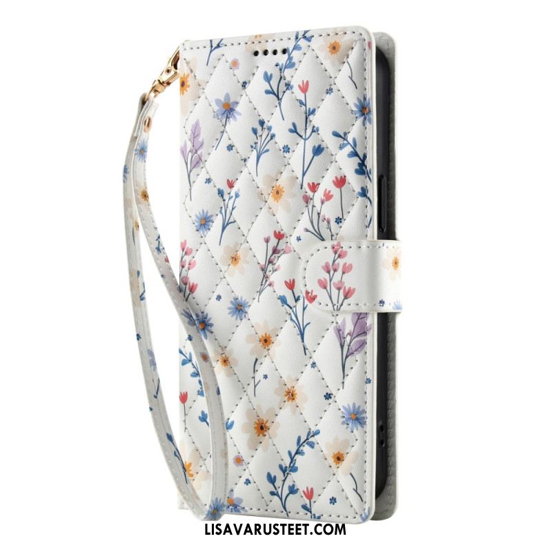 Kotelot Samsung Galaxy S26 Kukallinen Lompakko Nauhalla