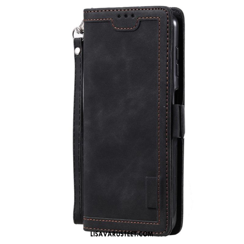 Kotelot Samsung Galaxy S26 Plus Mokkanahkakuvioinen Rfid-suojaus Suojakuori