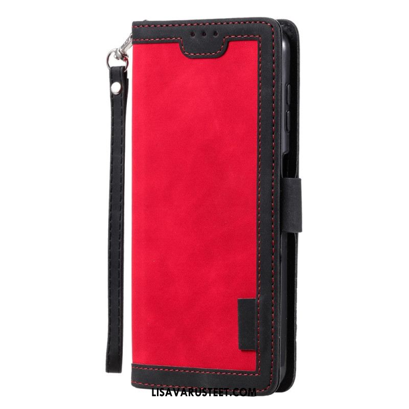 Kotelot Samsung Galaxy S26 Plus Mokkanahkakuvioinen Rfid-suojaus Suojakuori