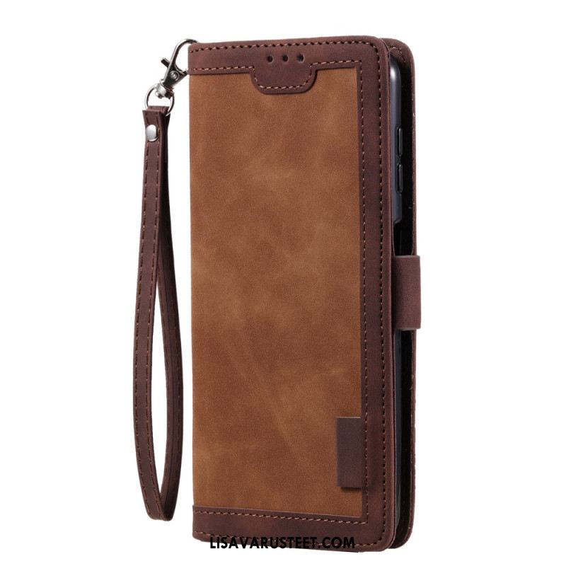 Kotelot Samsung Galaxy S26 Plus Mokkanahkakuvioinen Rfid-suojaus Suojakuori