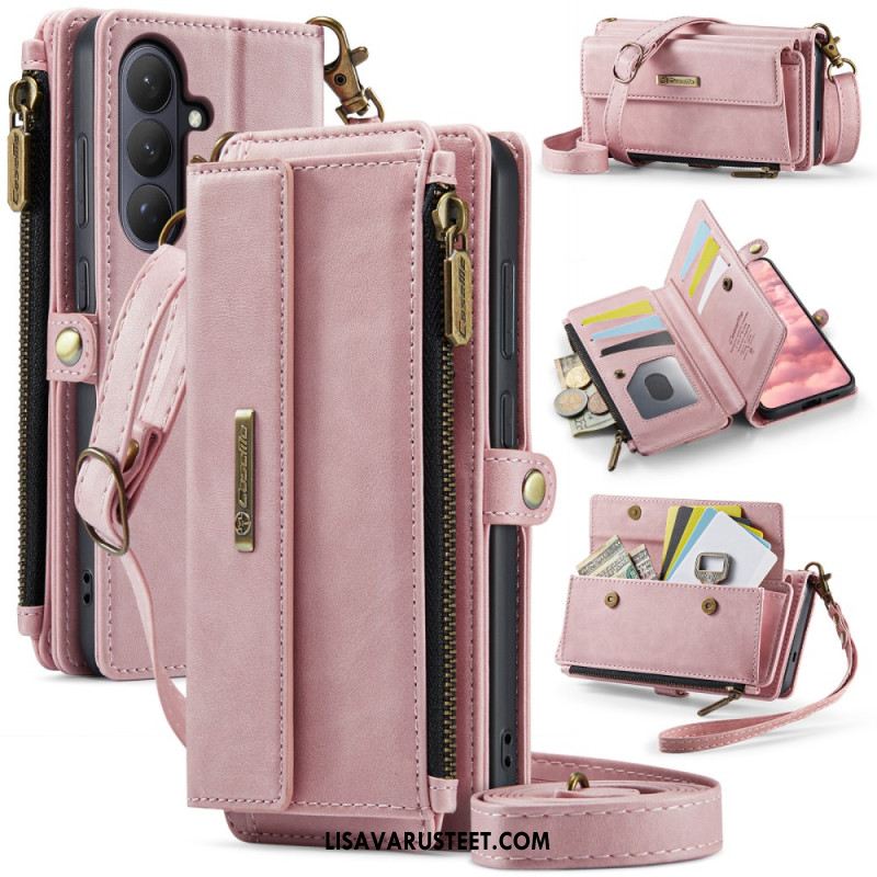 Kotelot Samsung Galaxy S26 Plus Puhelinkuoret Caseme Rfid-suoja Ja Olkahihna