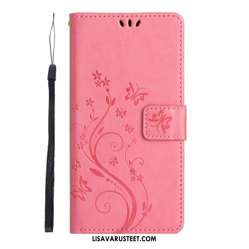 Kotelot Samsung Galaxy S26 Puhelinkuoret Perhonen Ja Kukat