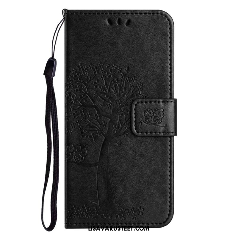 Kotelot Samsung Galaxy S26 Pöllö Ja Puu -kuvio