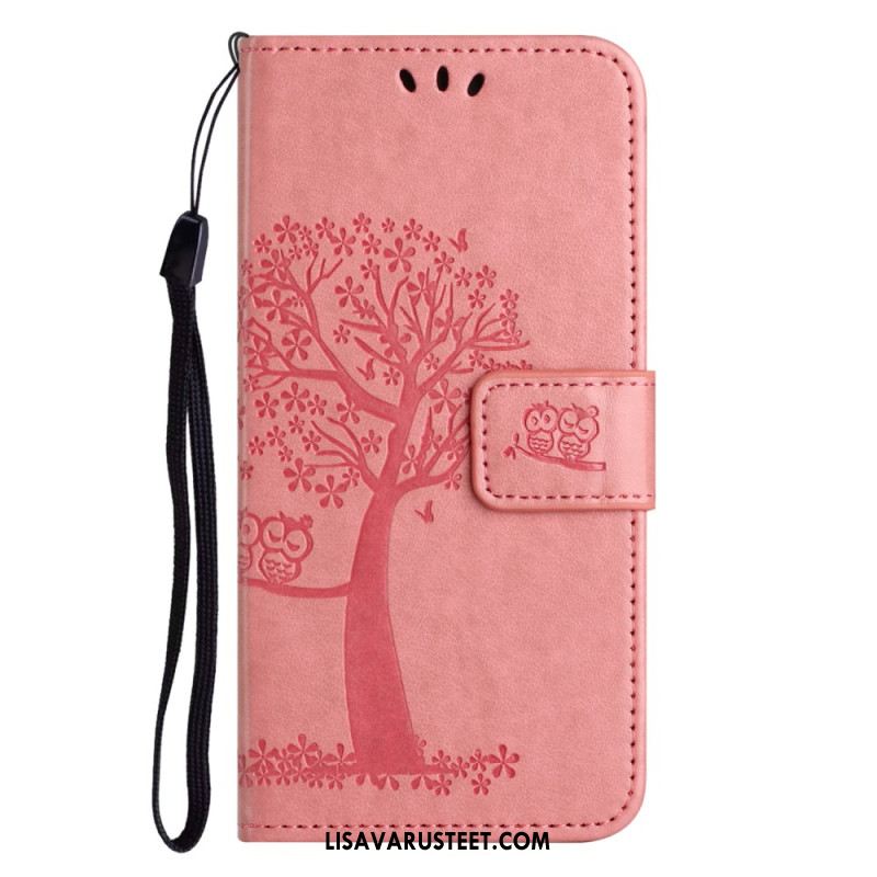 Kotelot Samsung Galaxy S26 Pöllö Ja Puu -kuvio