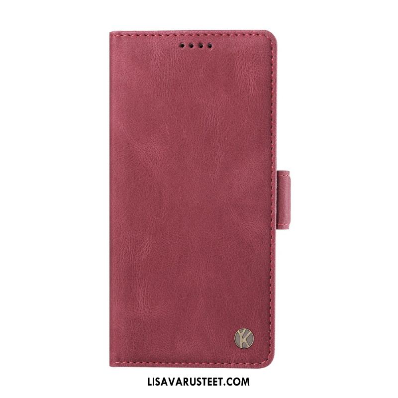 Kotelot Samsung Galaxy S26 Ultra Puhelinkuoret Yikatu Mokkanahkaefekti