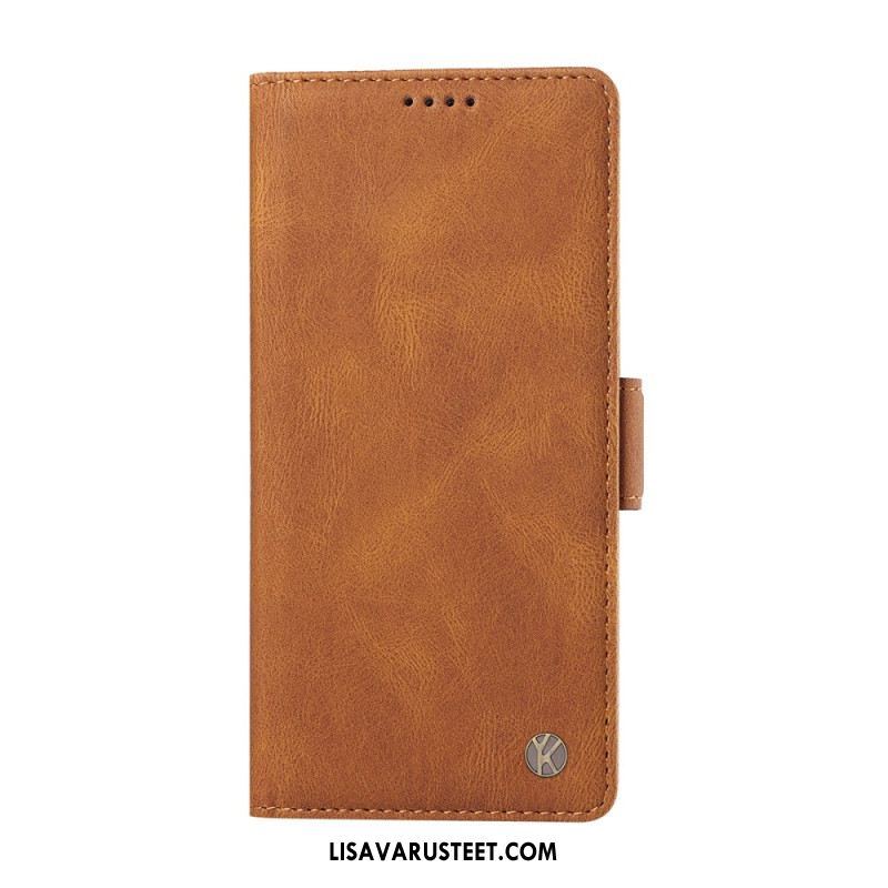 Kotelot Samsung Galaxy S26 Yikatu Mokkanahkakuvio Suojakuori