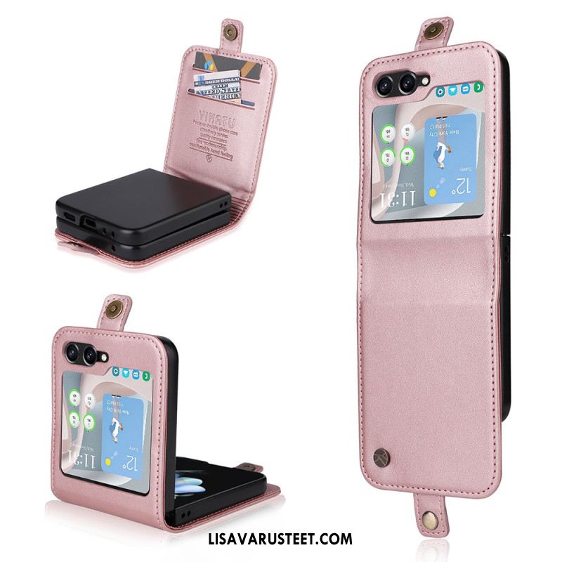 Kotelot Samsung Galaxy Z Flip 7 Fe Korttikotelo Ja Lukko