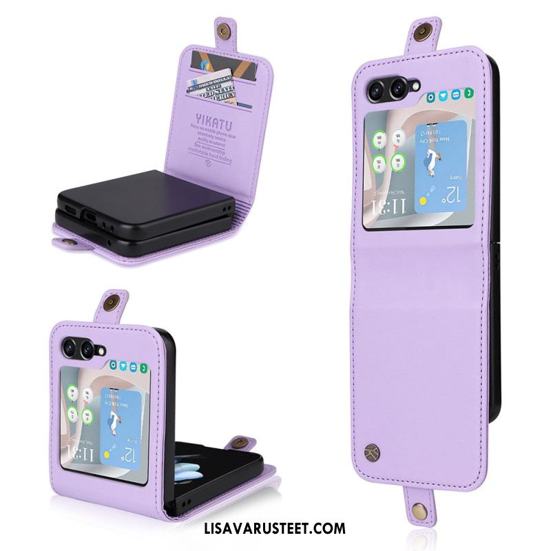 Kotelot Samsung Galaxy Z Flip 7 Fe Korttikotelo Ja Lukko