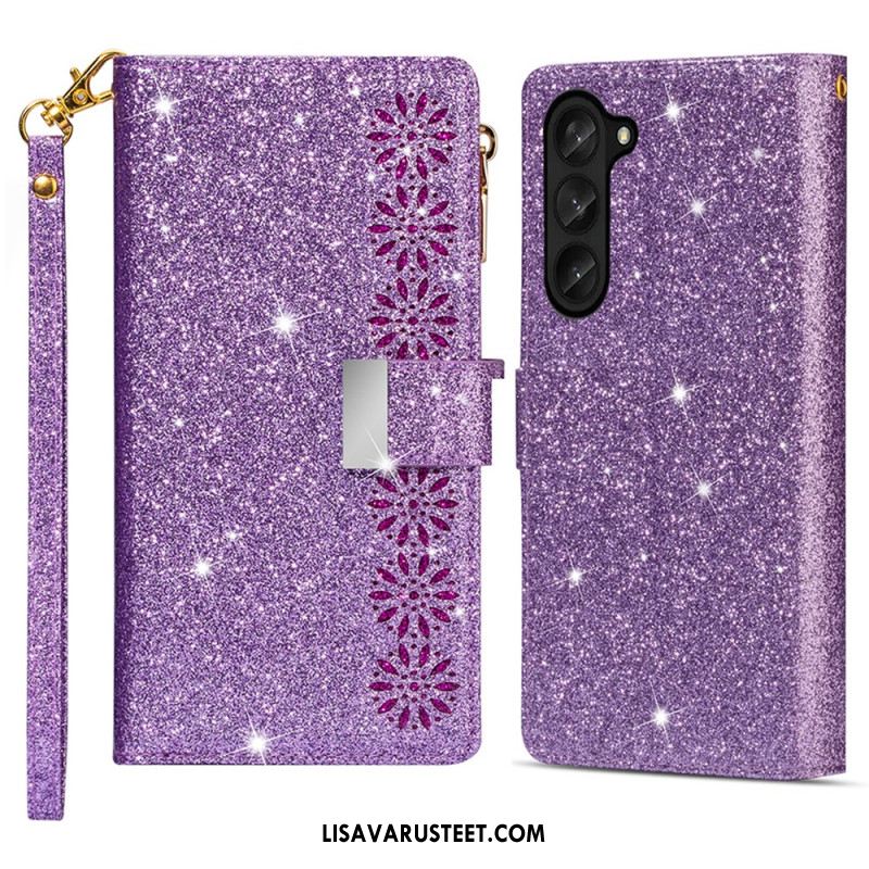 Kotelot Samsung Galaxy Z Fold 5 Puhelinkuoret Paljetteja Lompakko