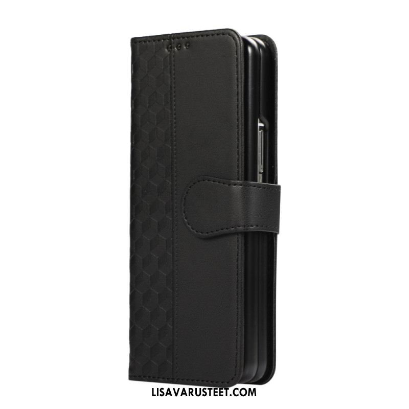 Kotelot Samsung Galaxy Z Fold 7 Puhelinkuoret Kohokuvioitu Hihnalla