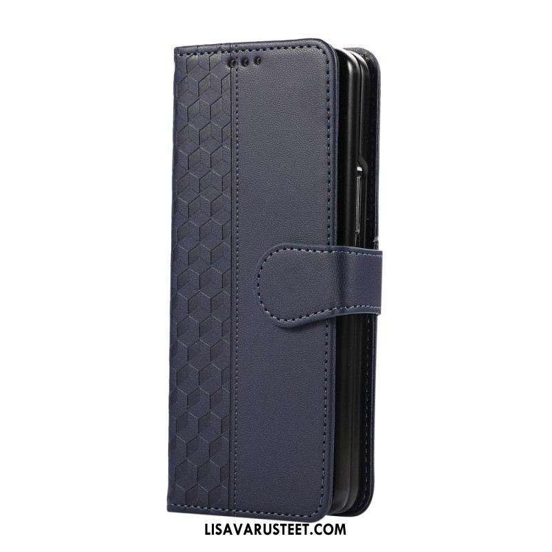 Kotelot Samsung Galaxy Z Fold 7 Puhelinkuoret Kohokuvioitu Hihnalla