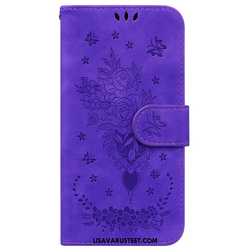 Kotelot Sony Xperia 1 Vi Strap Roses