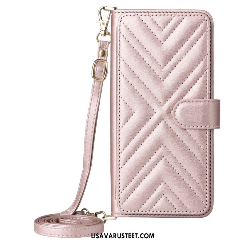 Kotelot Sony Xperia 1 Vii Tikattu Hihnalla Ja Olkahihnalla