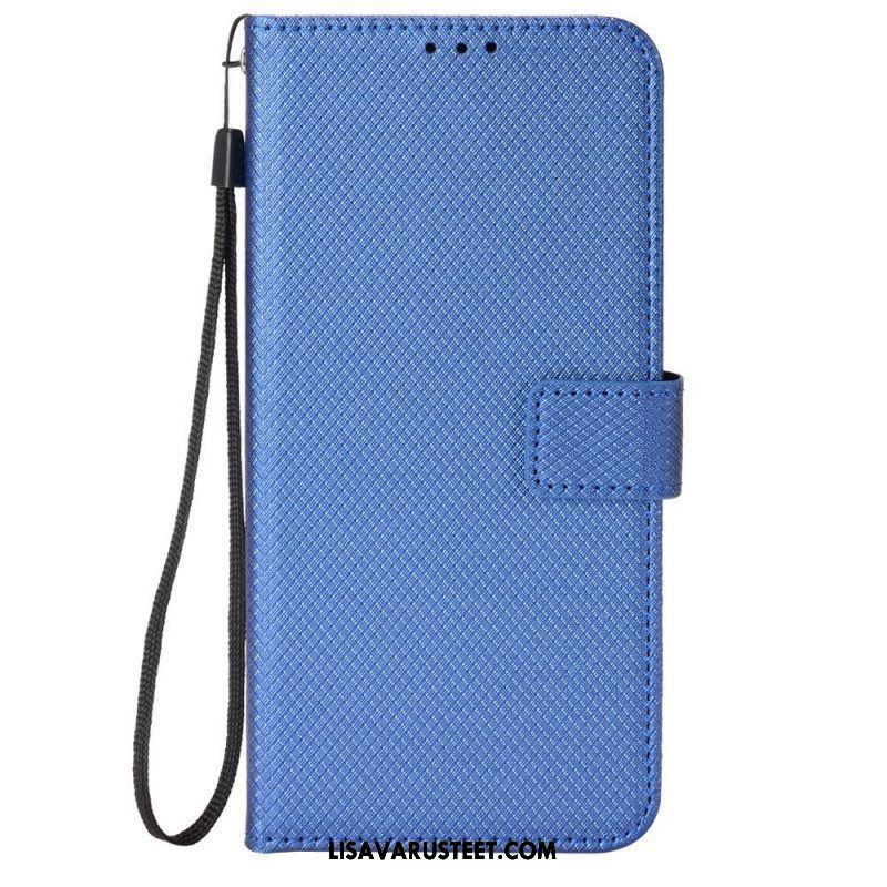 Kotelot Sony Xperia 10 IV Suojaketju Kuori Tyylikäs Strappy Faux Leather