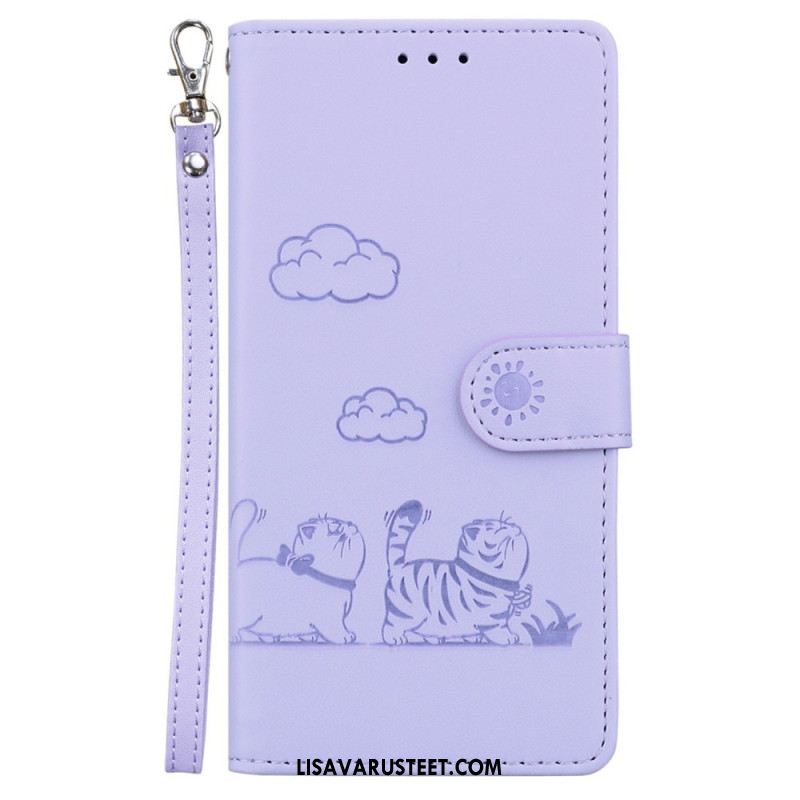 Kotelot Sony Xperia 10 Vii Kissakävely Suojakuori