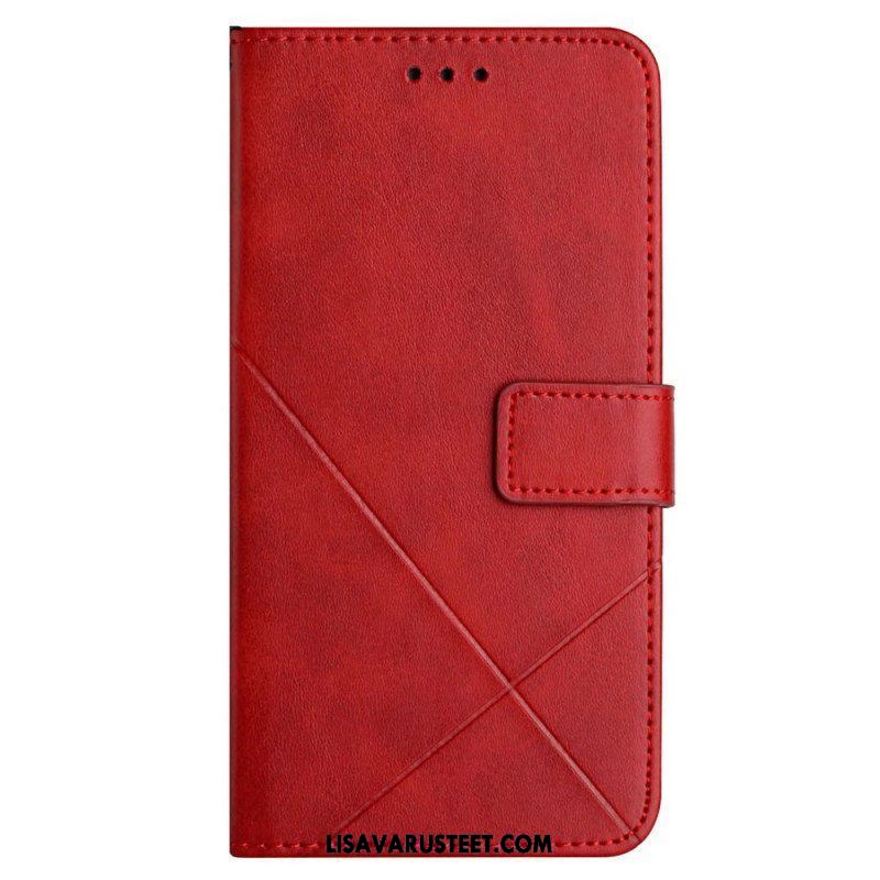 Kotelot Xiaomi 12T / 12T Pro X Design Geo Leather Style