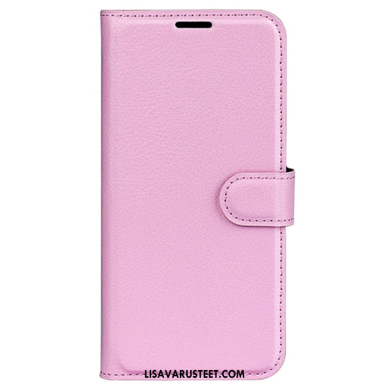 Kotelot Xiaomi 14 Pro Classic Litchi Faux Leather