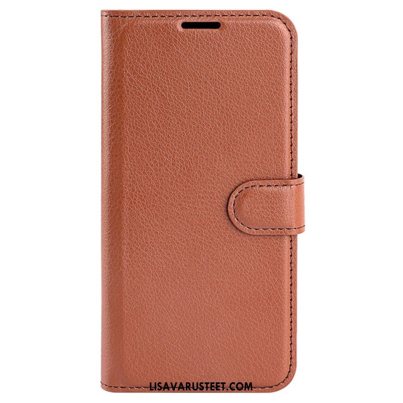 Kotelot Xiaomi 14 Pro Classic Litchi Faux Leather