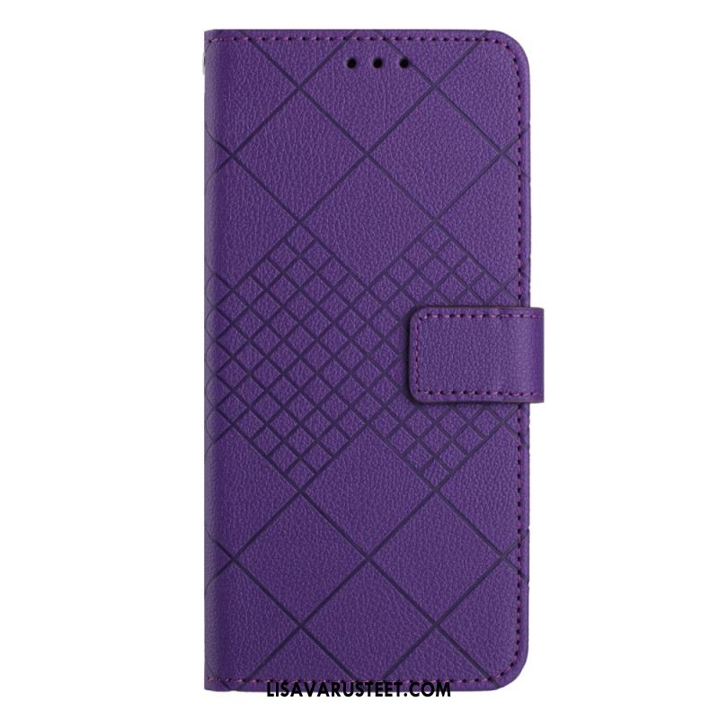 Kotelot Xiaomi 14 Pro Hihnallinen Timanttikuvio Suojakuori