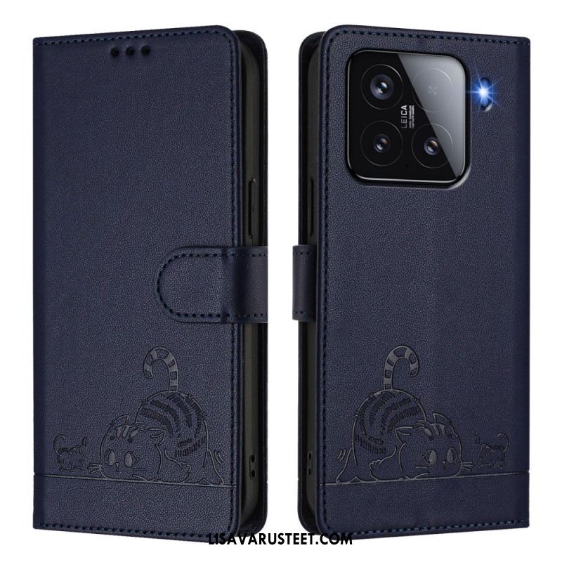 Kotelot Xiaomi 15 Hihna Ja Rfid-suoja