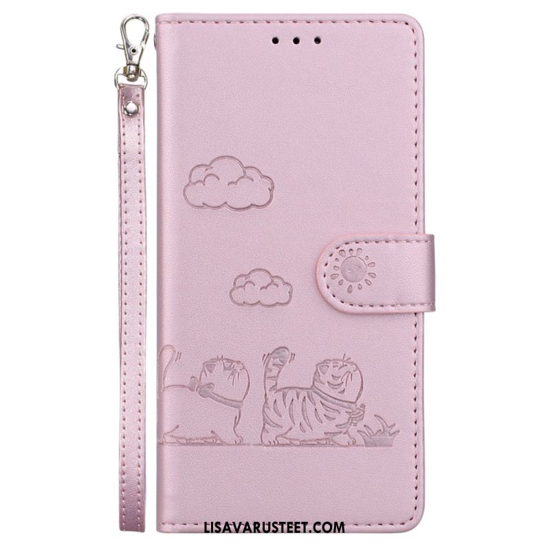 Kotelot Xiaomi 15 Kissakuvioinen Hihna Suojakuori