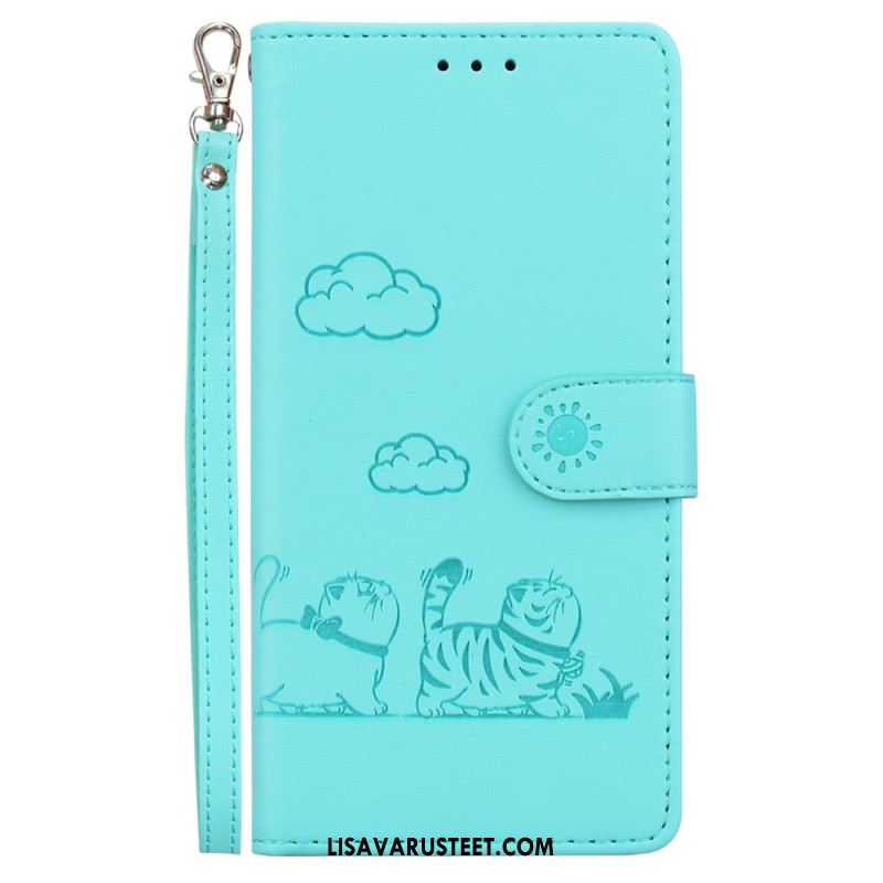 Kotelot Xiaomi 15 Kissakuvioinen Hihna Suojakuori