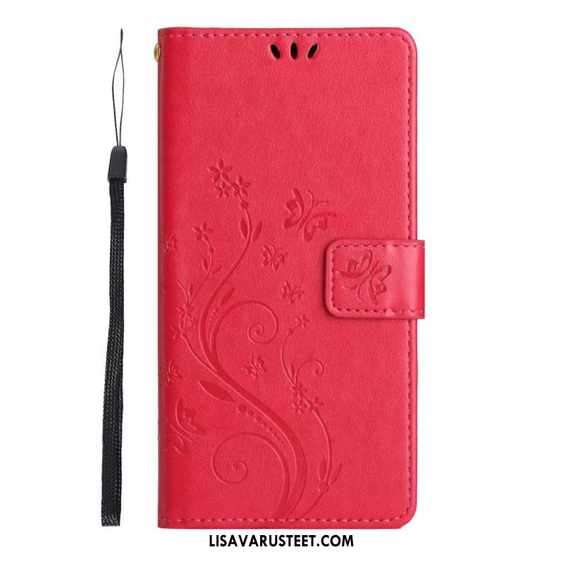 Kotelot Xiaomi 15 Kukkakuvio