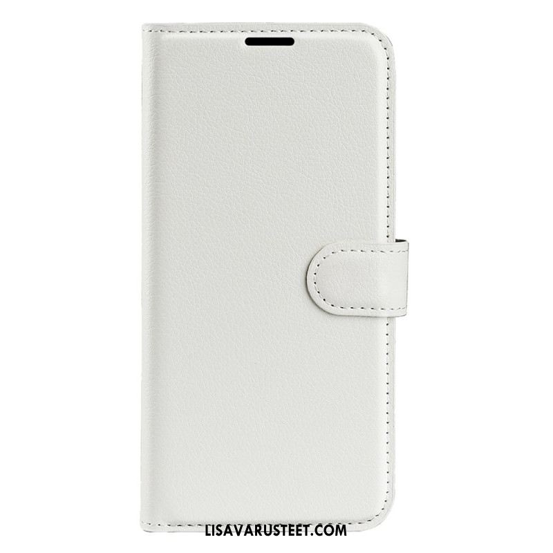 Kotelot Xiaomi 15 Pro Klassinen Litsi-keinonahkanauha