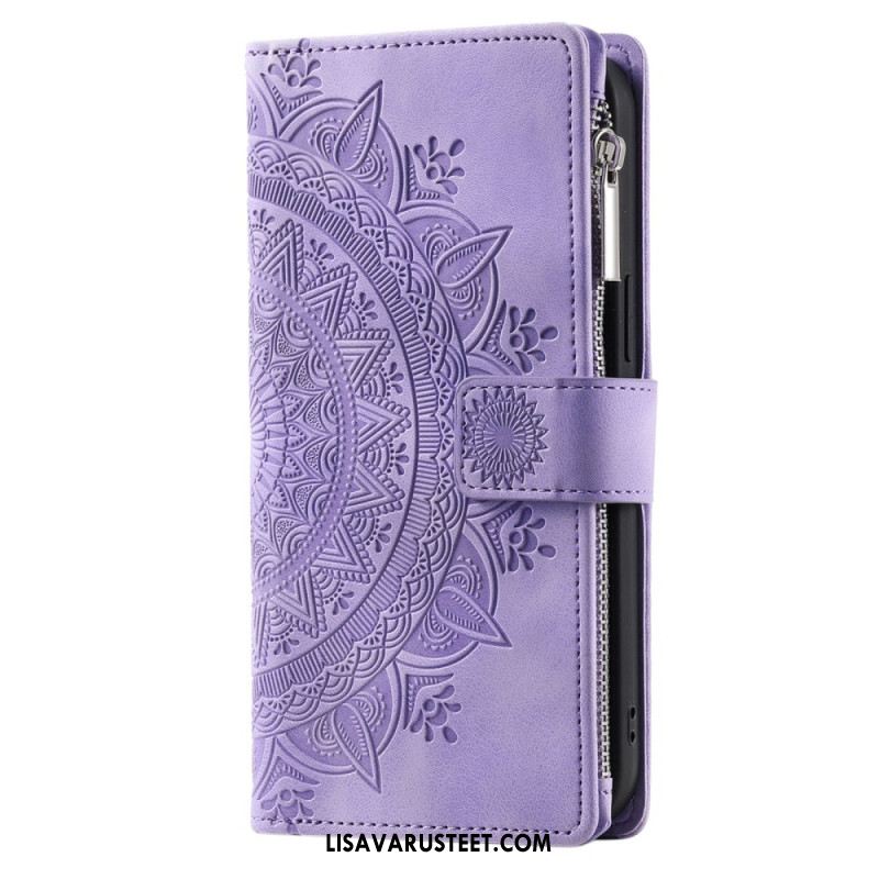 Kotelot Xiaomi 15 Pro Mandala-mokkanahkainen Lompakko Suojakuori