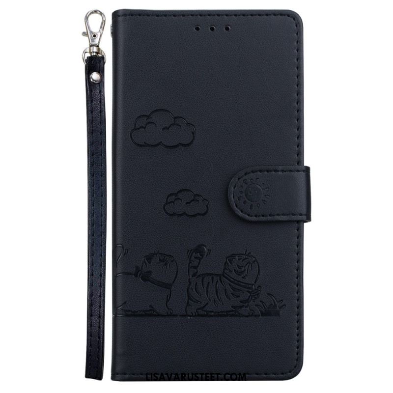 Kotelot Xiaomi 15 Pro Rfid-suojattu Kissakuvio